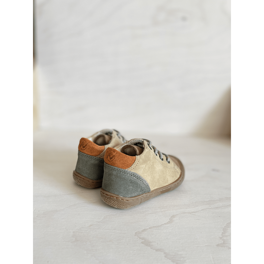Naturino - PrÃ©stapper - Suede Brown Sand Olive