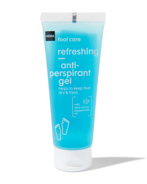 gel anti-transpirant rafraîchissant pour les pieds 75ml