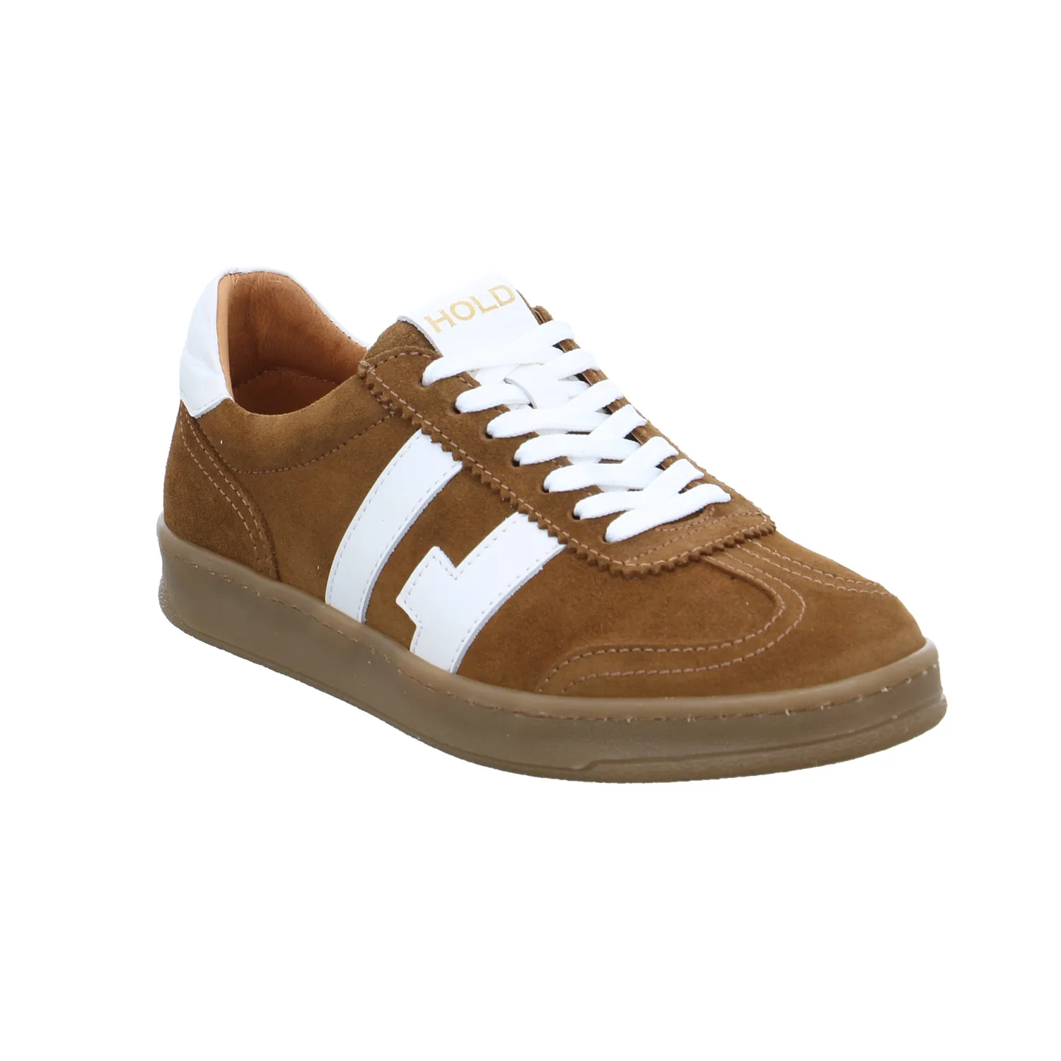 HOLD Halbschuhe Sneaker Braun Leder