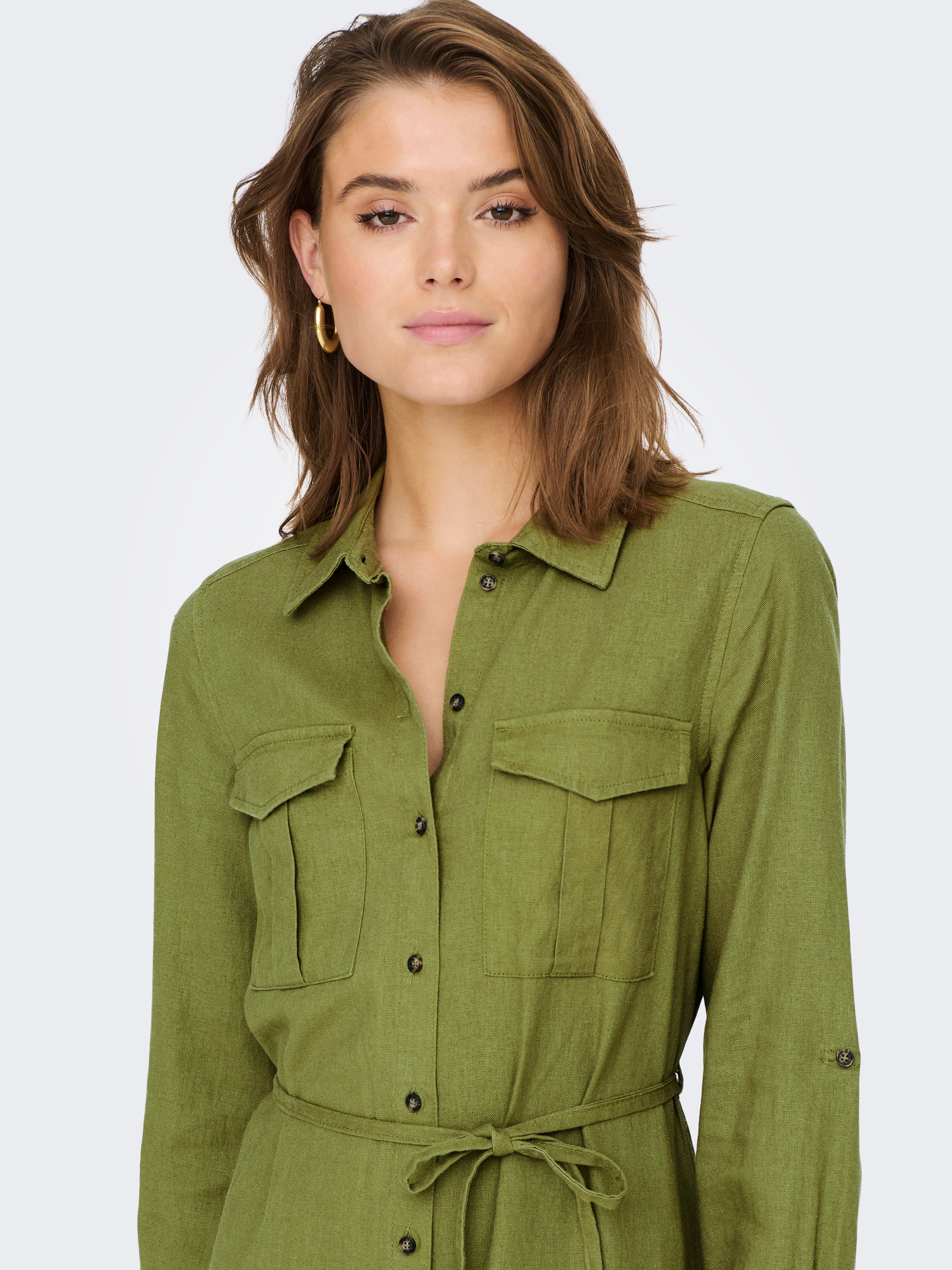 ONLCARO Langes Kleid Olive Branch