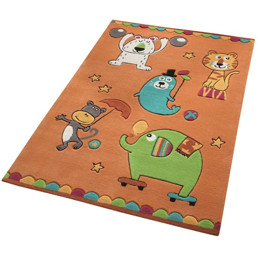 Smart Kids Kinderteppich Little Artists orange