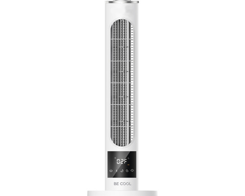 Anion Tower en tafelventilator 12W 4 snelheden Batterij met nachtmodus, afstandsbediening + touchbedieningspaneel