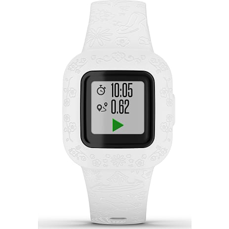 Garmin vivofit Jr. 3 Disney Princess aktivitetssporer med bånd - hvid