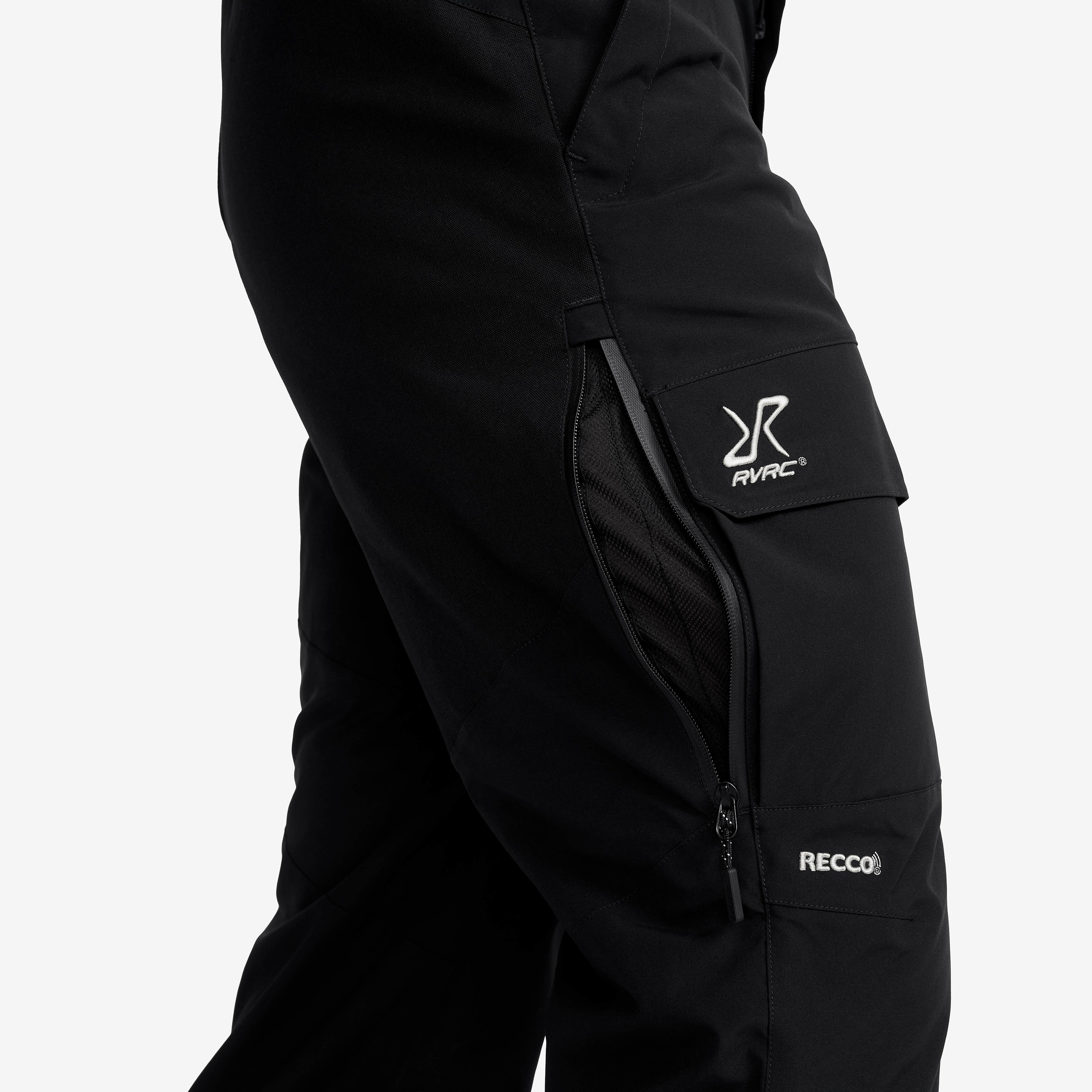 Halo 2L Insulated Ski Pants Herre Black