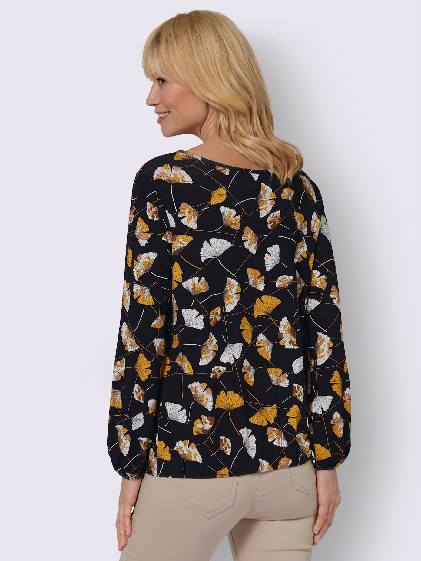 T-shirt à manches longues viscose