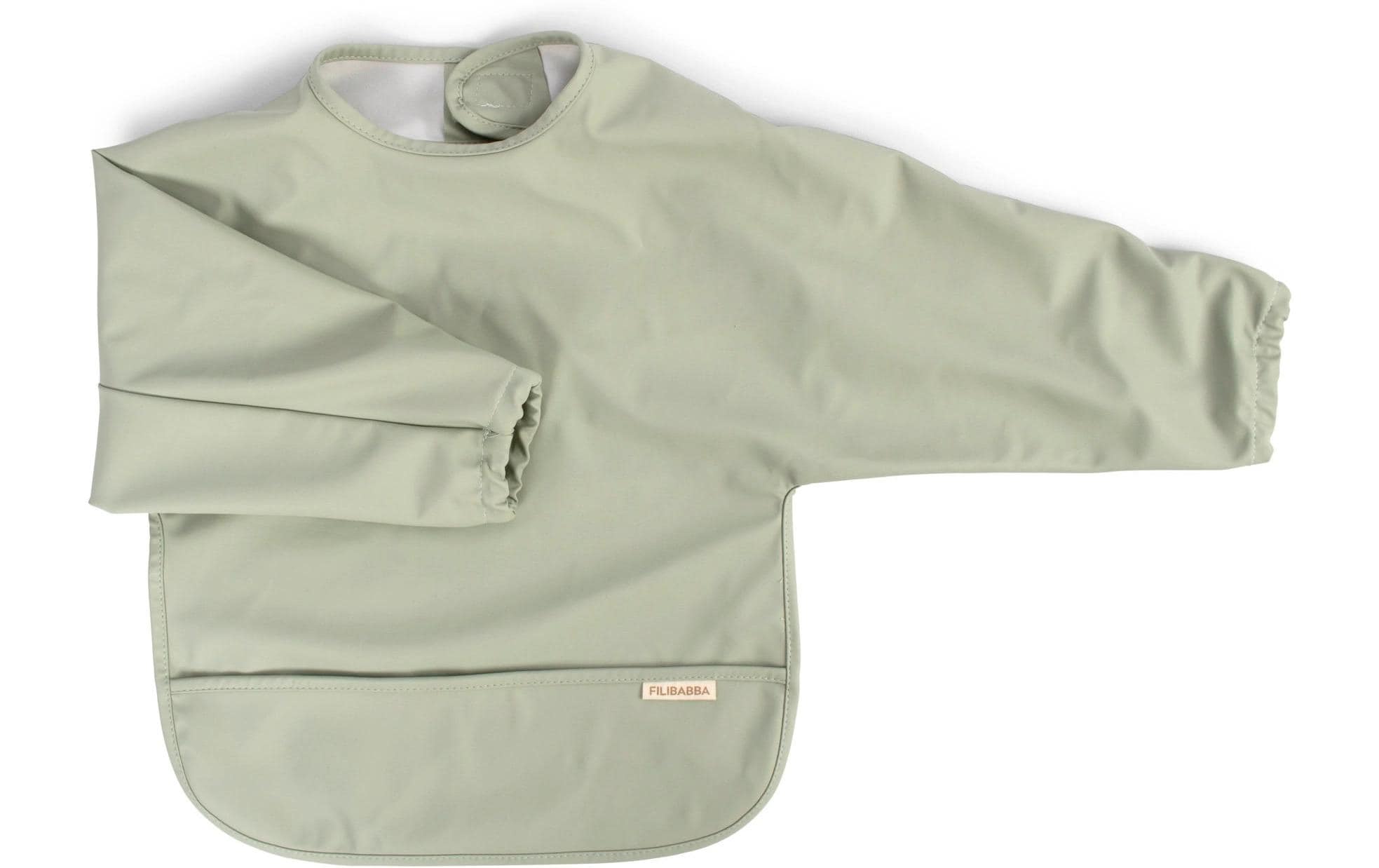 Ärmel-Lätzchen Desert Sage 79 x 42 cmLangarm-Lätzchen mit Klettverschluss im Nacken