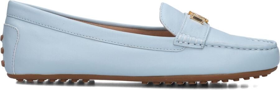 LAUREN RALPH LAUREN Loafers Dames Barnsbury Flats Driver Maat: 41 Materiaal: Leer Kleur: Blauw