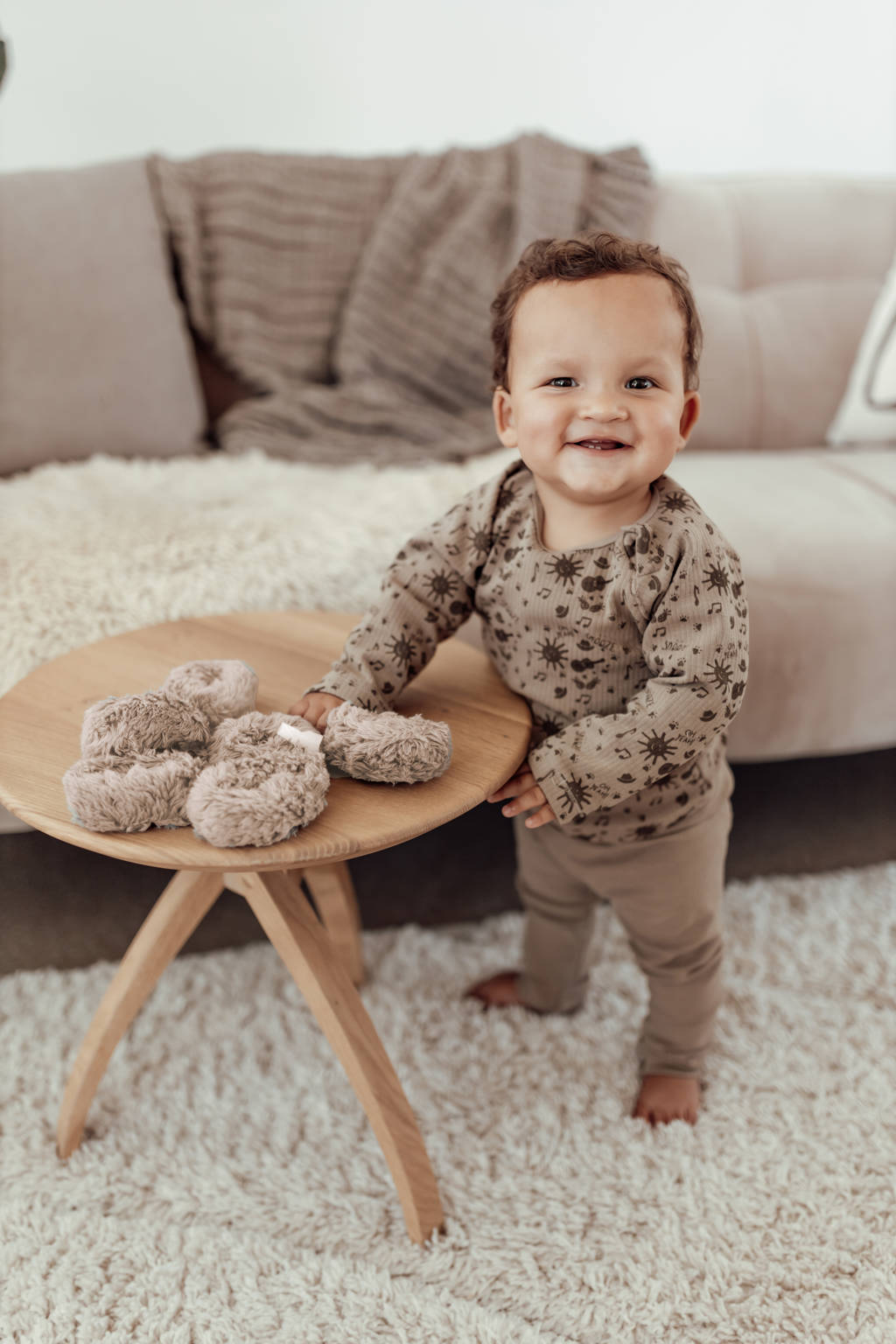 Snoozebaby pyjama hazel brown