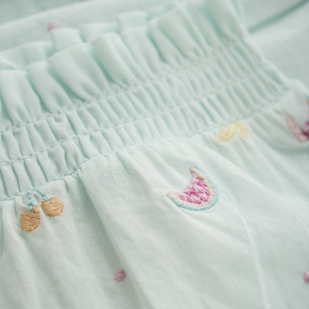 Køb Minymo Wan Blue Bukser Embroidery
