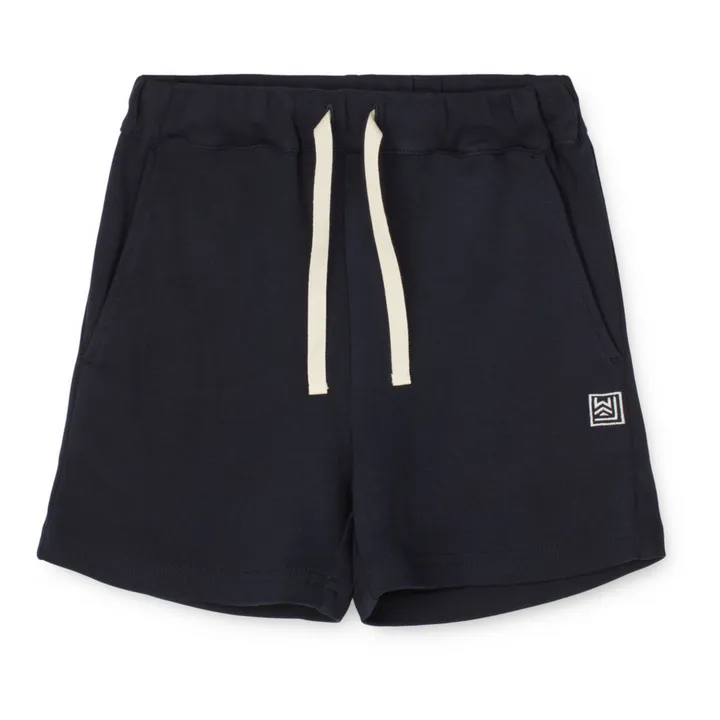 Liewood Short Coton Bio Bako | Bleu marine