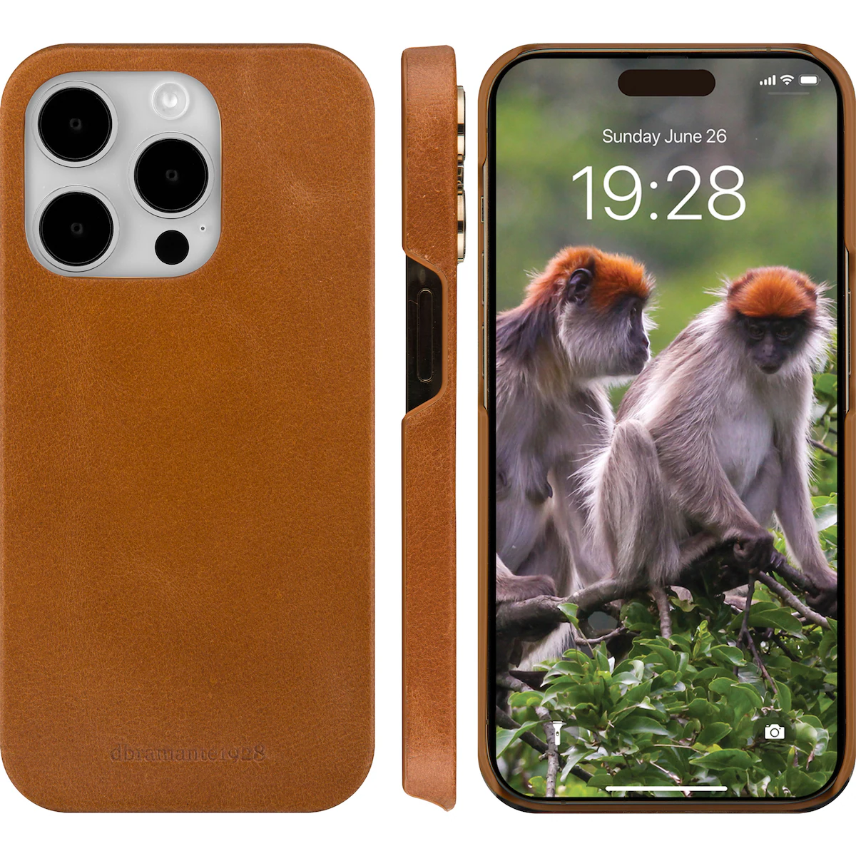 Dbramante1928 Lynge iPhone 15 Pro Max lommebokdeksel (brun)