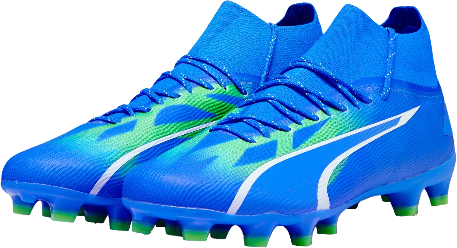 Ultra Pro FG/AG Herre Ultra Blue/PUMA White/Pro Green