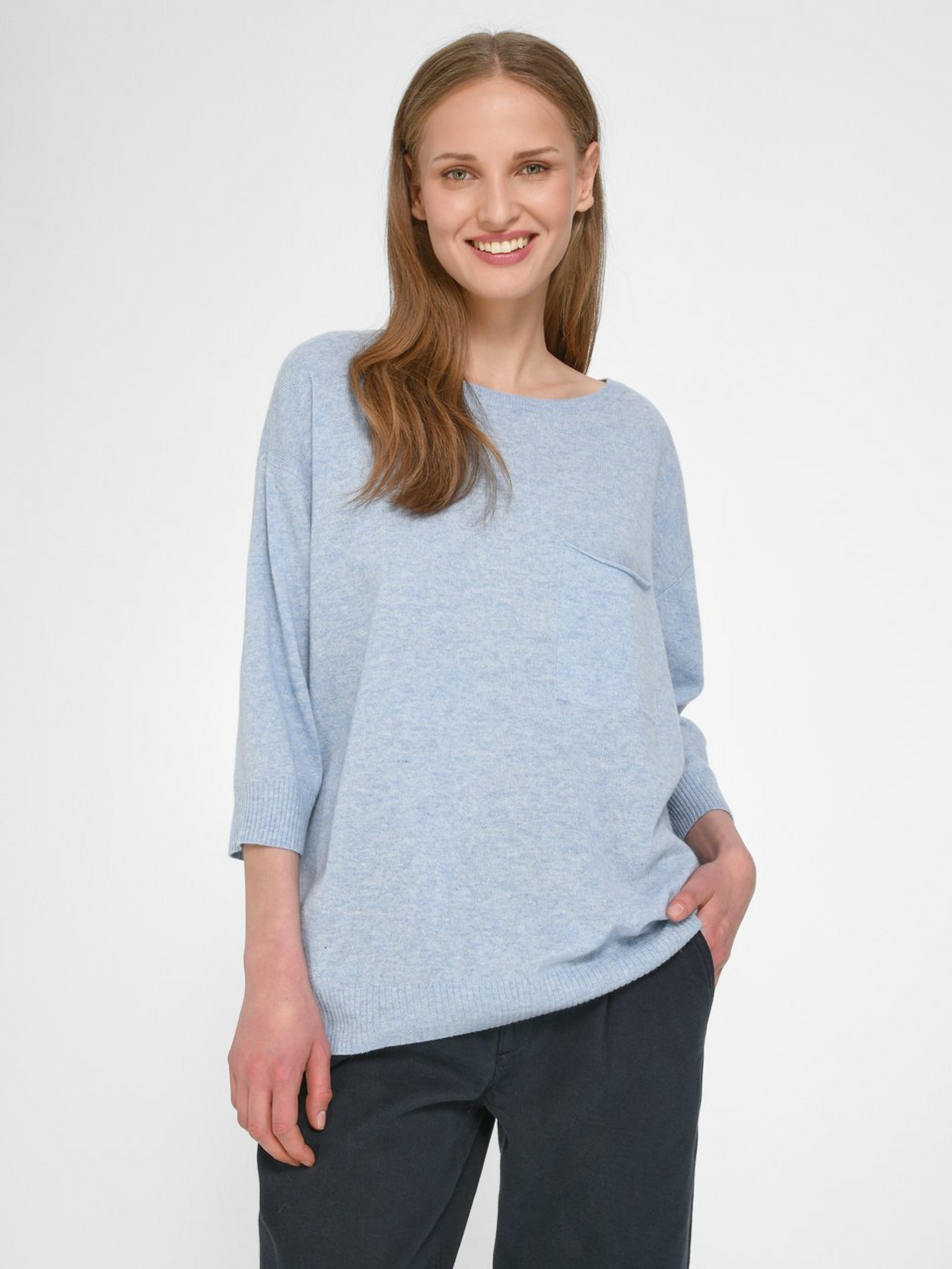 Pullover mit 3/4-Arm
