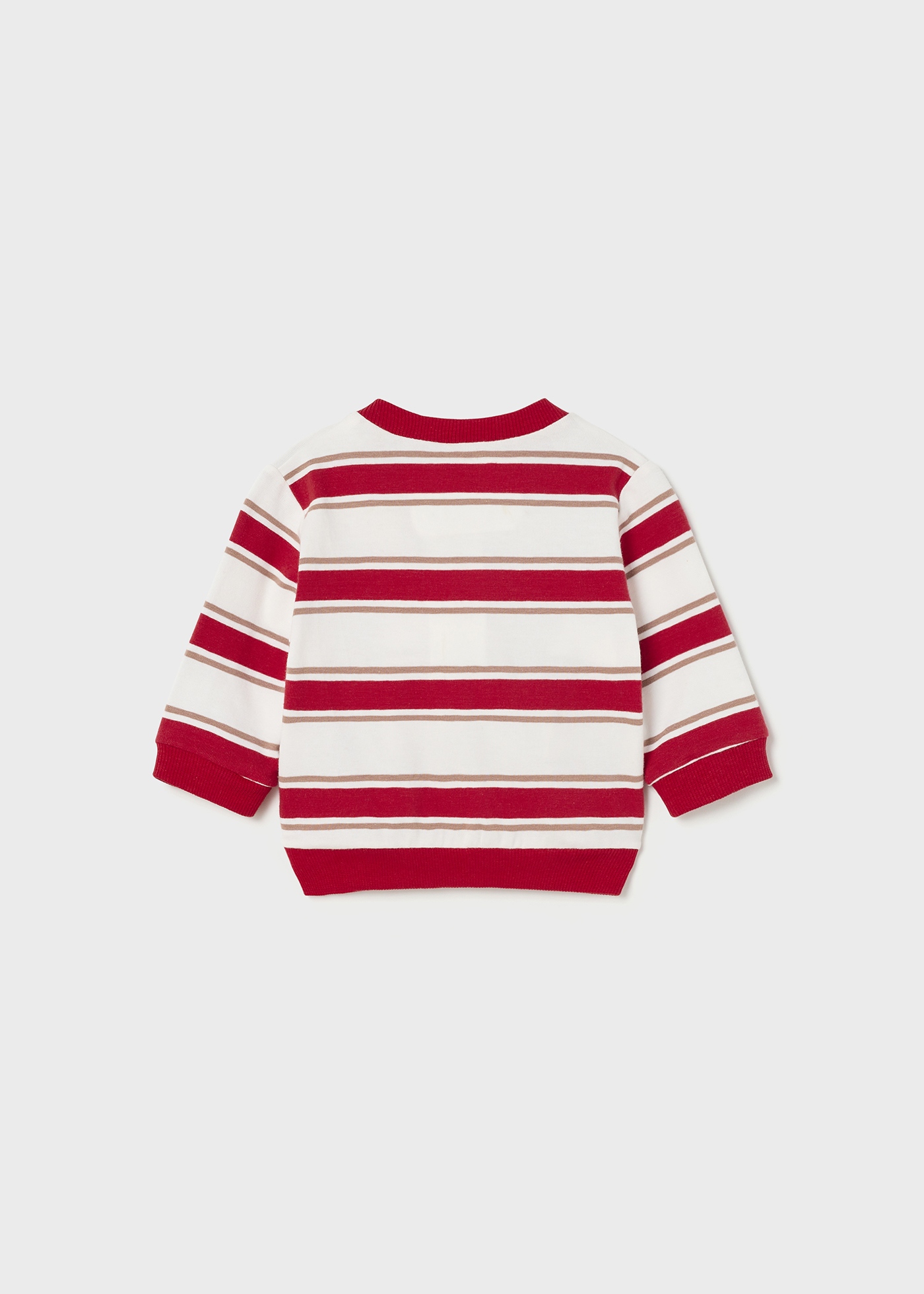 Conjunto de 3 peças em algodão sustentável para recém-nascidos.
