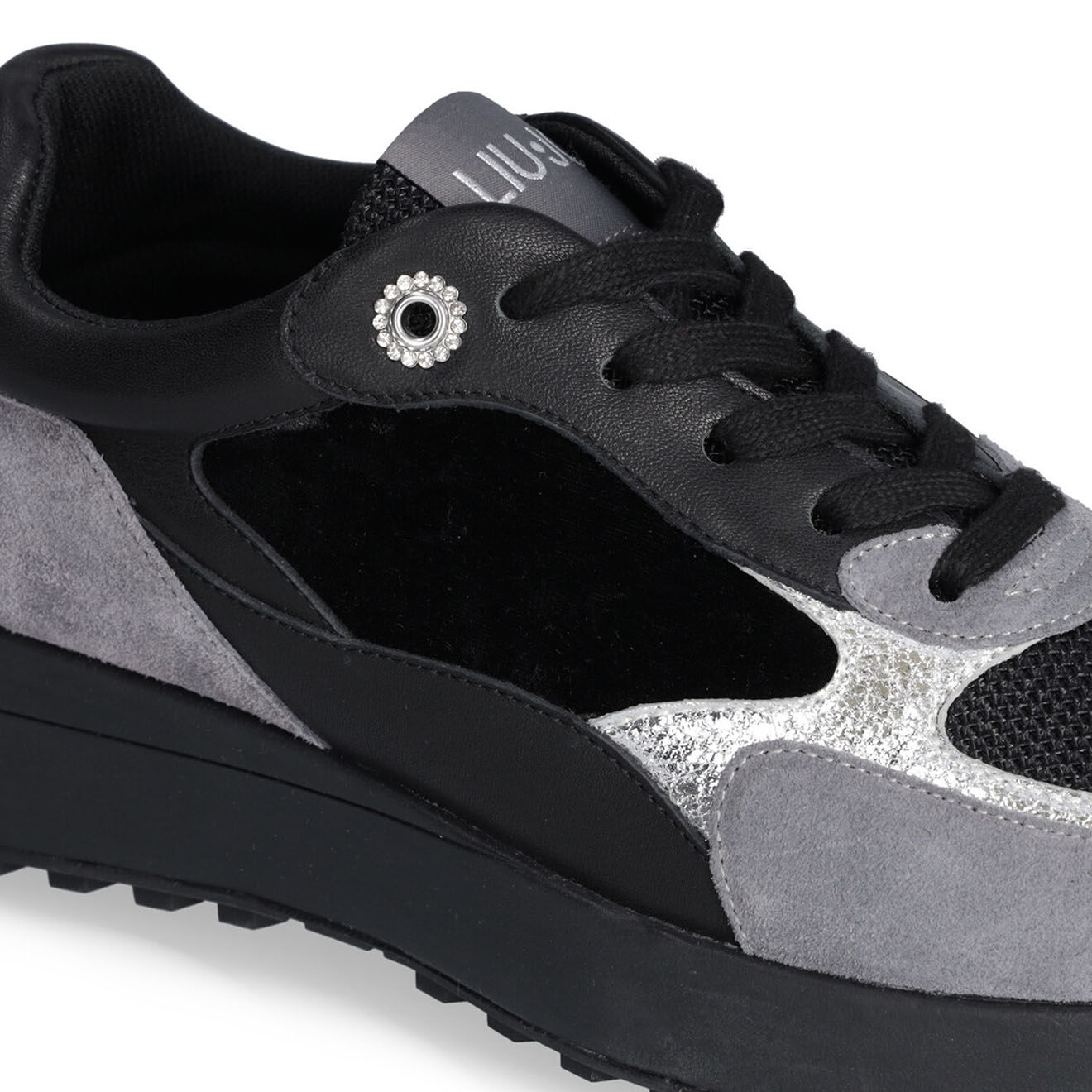 Liu-Jo Sneakers en Cuir Lolo noires