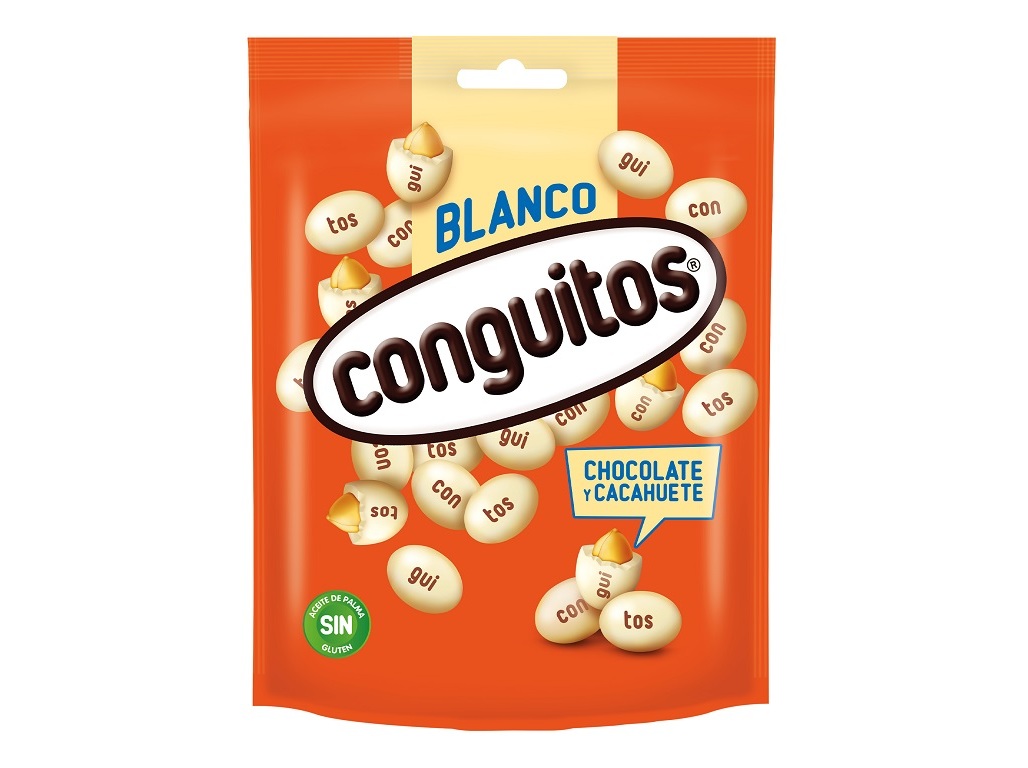 AMENDOIM CONGUITOS LACASA CHOCOLATE BRANCO 220 G