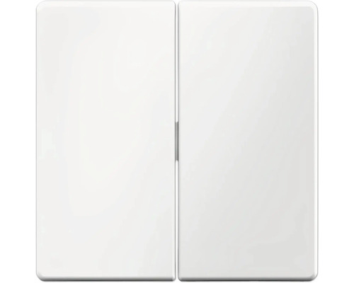 Berker 16236089 Wipschakelaar Serie 2-voudig Q.1/Q.3 polarwit/fluweel