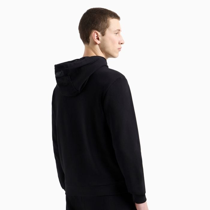 EA7 Train Logo Series Oversized Logo Hoodie Heren