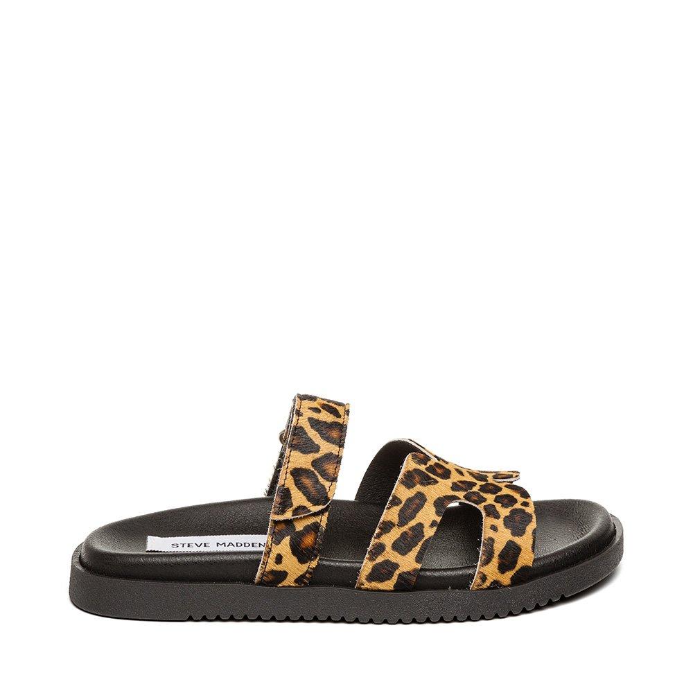 Steve Madden Missile-L Zebra Sandals Womens