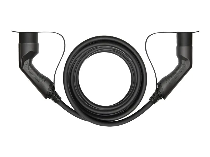 DELTACO e-Charge ladekabel til elbil type 2 stik - 16A - 11 kW - 7 meter