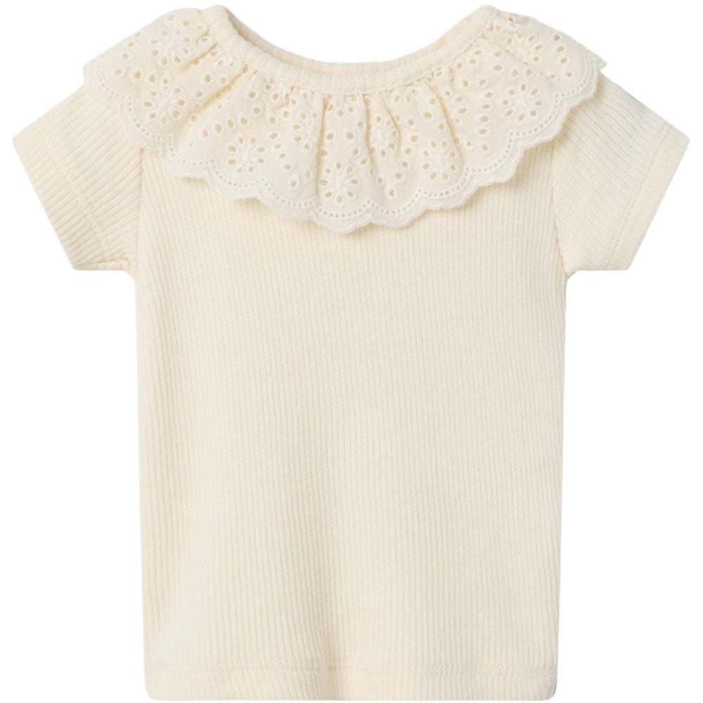 Køb Name It Buttercream Helianay Slim Top