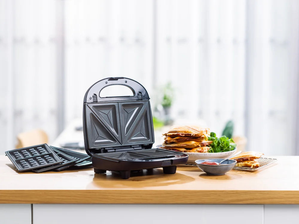 BK Connect 3-in-1 Grill (Tosti/Wafel/Panini) PFAS vrij