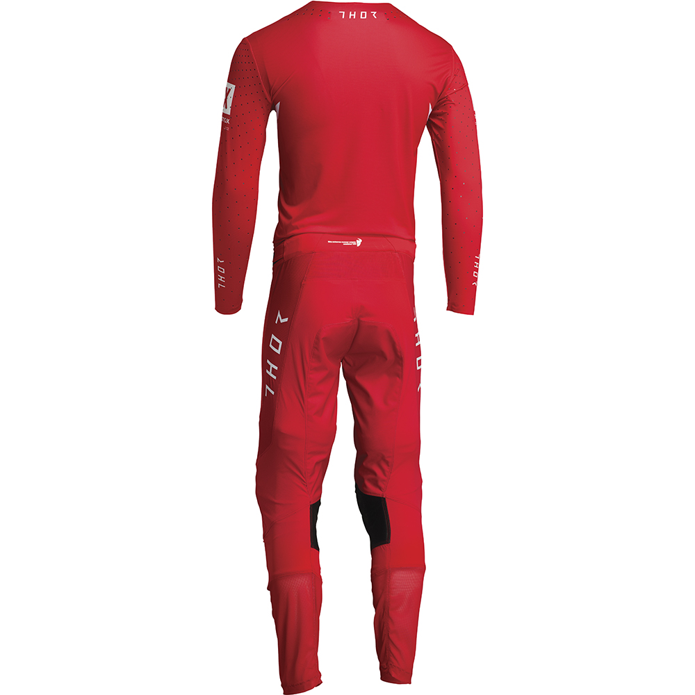 Thor Motocross - Pantalon Prime Hero Rouge / Blanc