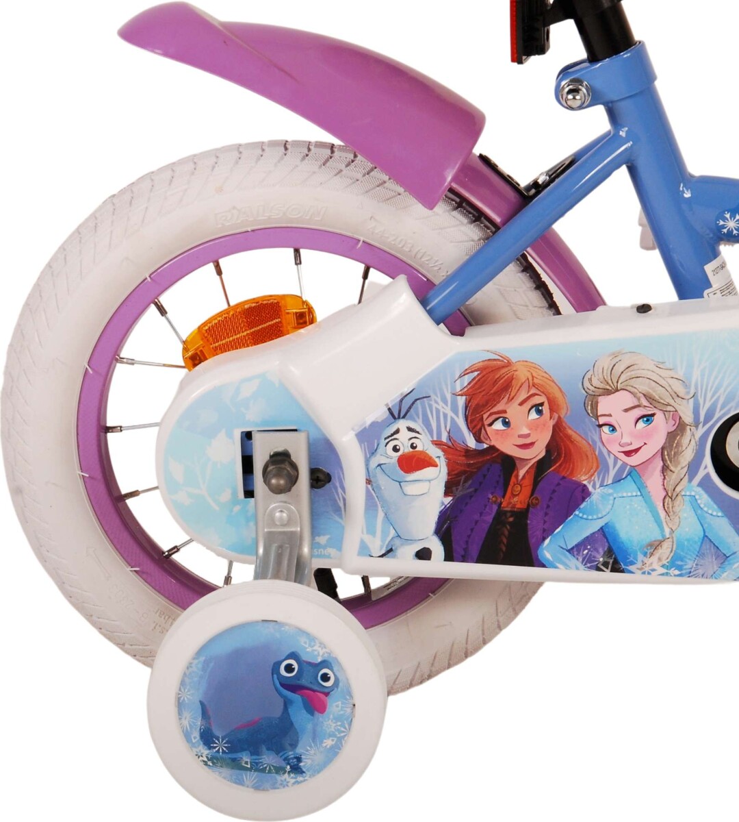 Frost - Børnecykel Med Støttehjul - 12'' - Disney Frost 2 - Volare