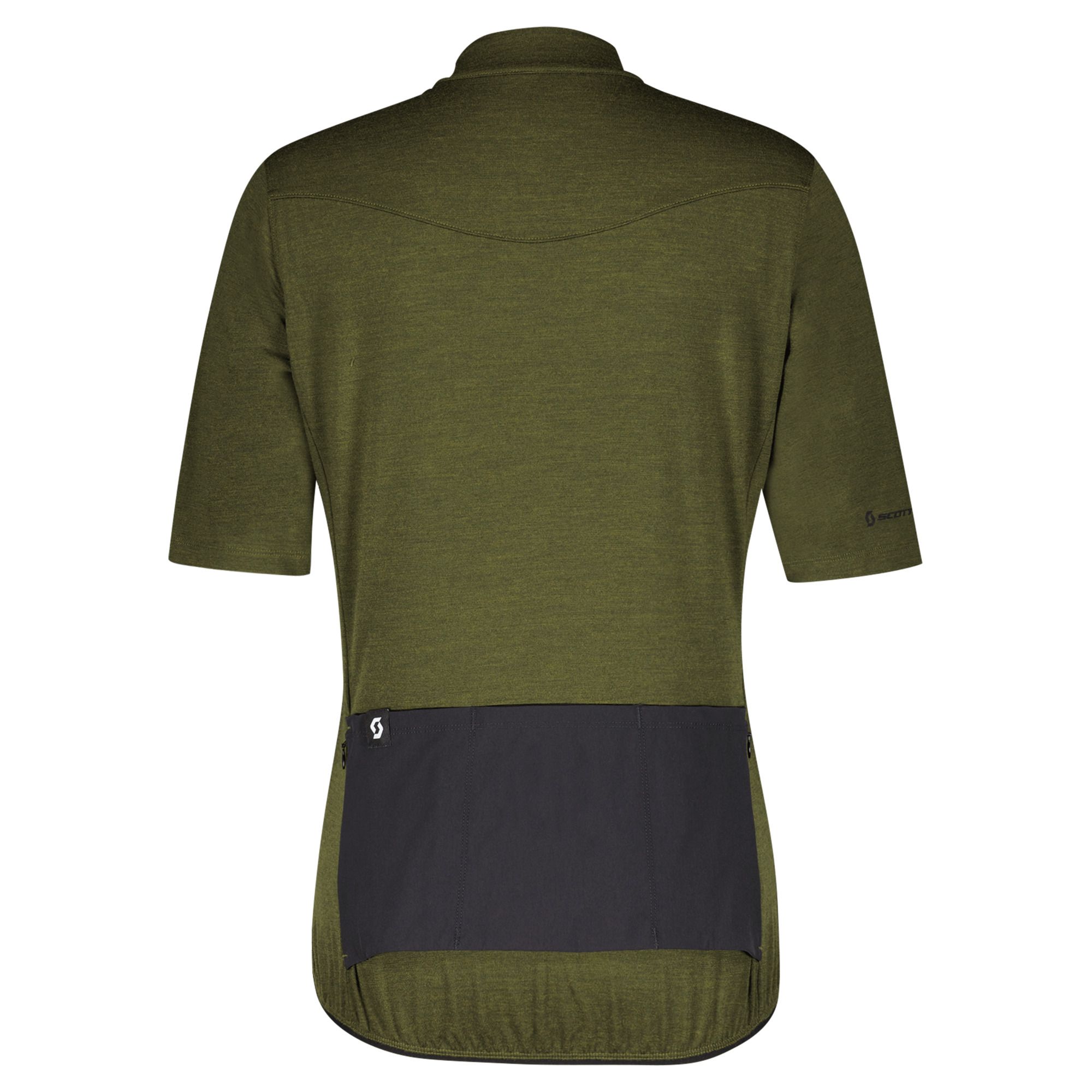 SCOTT Gravel Merino Kortærmet Jersey Grøn