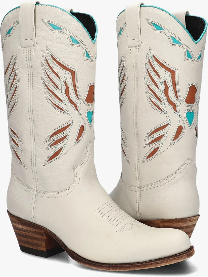 SENDRA witte sendra cowboylaarzen 18056