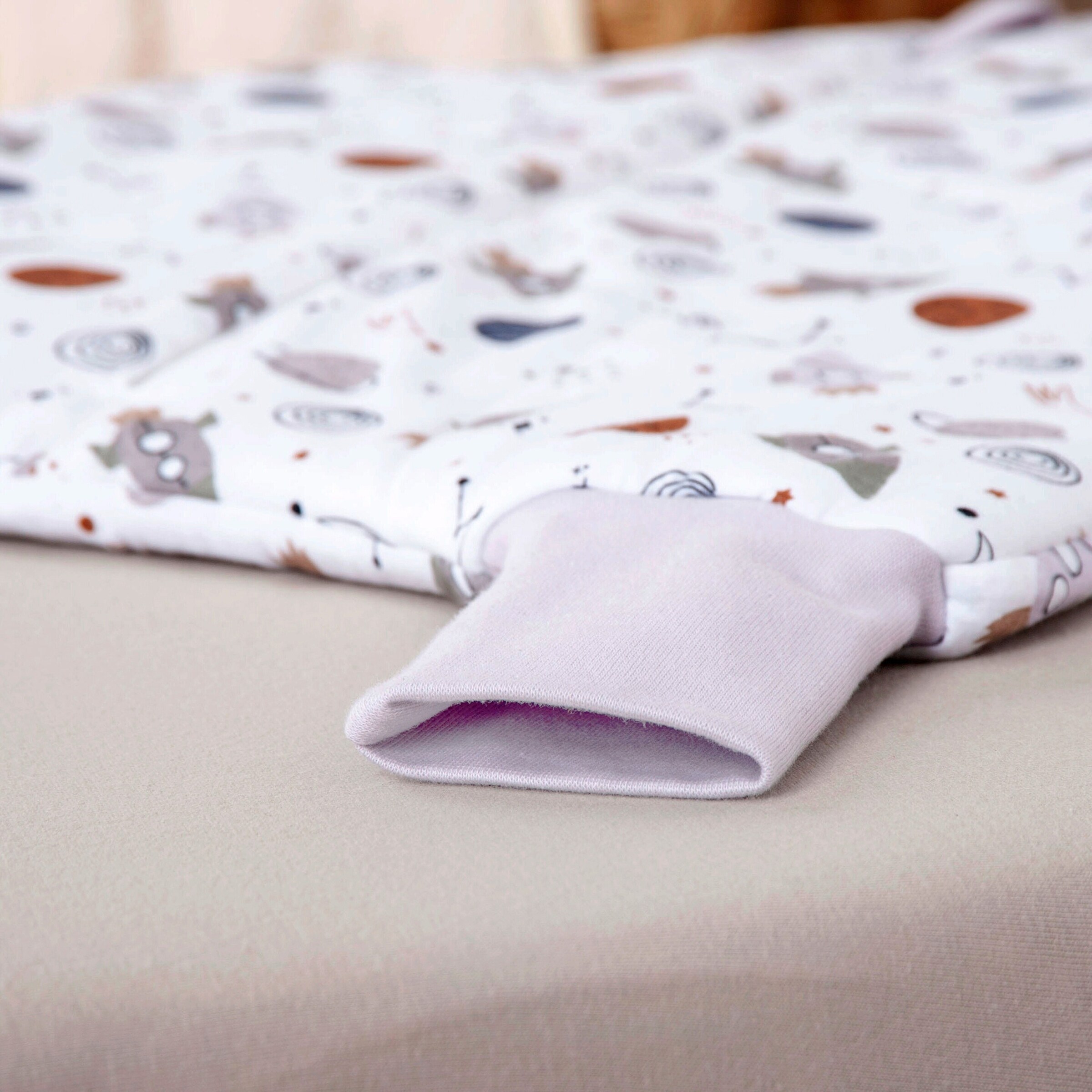 Baby Best Ganzjahres-Sleepoverall 2.5 TOG weiß / Weltall