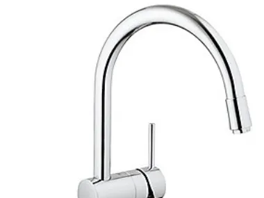 Grohe Minta køk.bat. M.udtræk - med C-tud. 1-grebs. fork. 32918 000 32918000