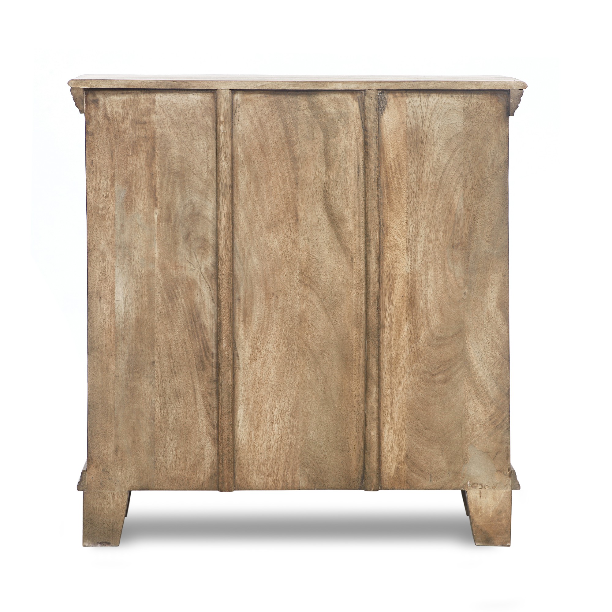 Kommode 'Mirissa', 2 Türen, braun, grau, T 40 cm, B 90 cm, H 90 cm von fischer's lagerhaus