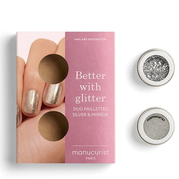 Manucurist Duo Paillettes et Poudres - Silver 4g