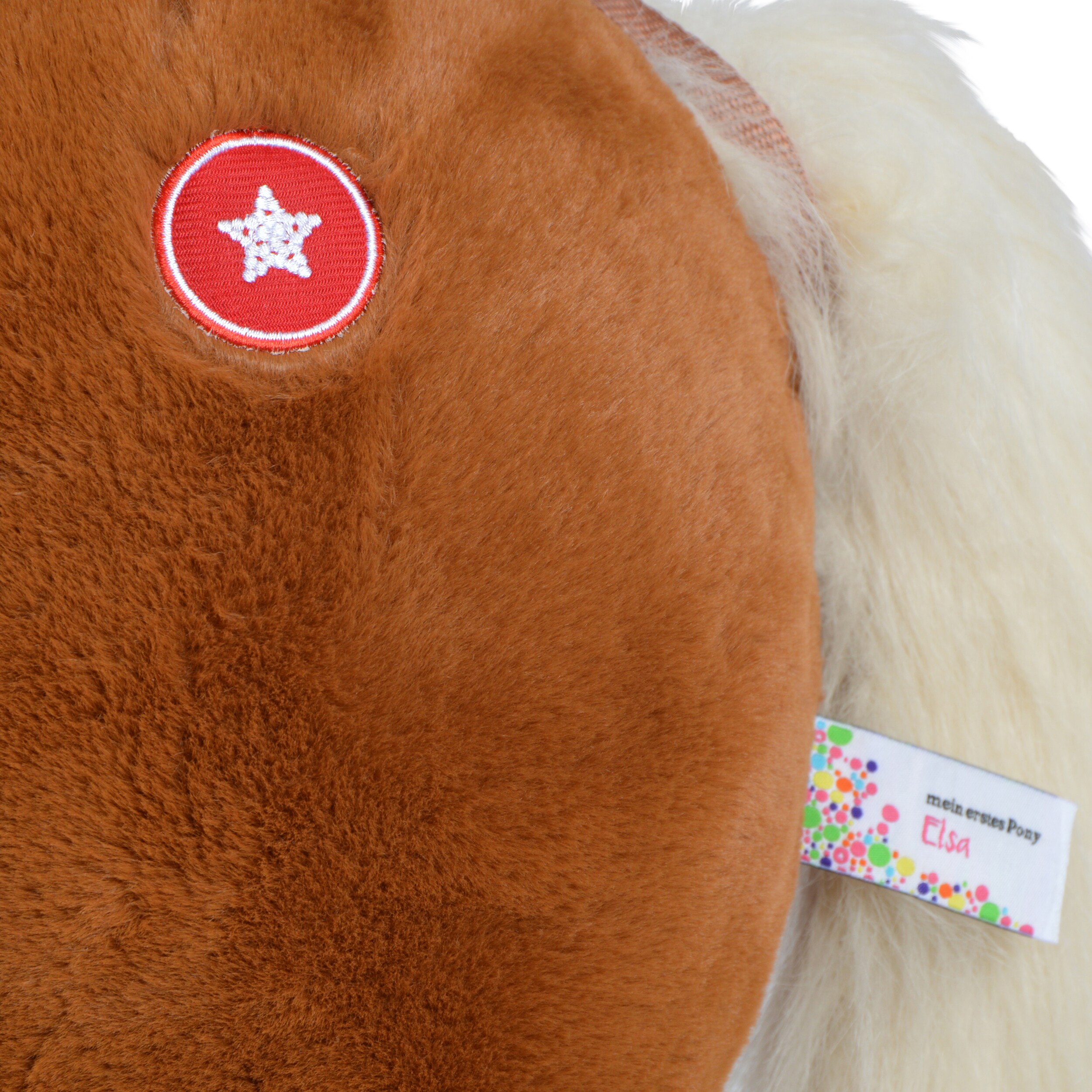 Pink Papaya Stehpferd für Kinder zum Reiten Elsa 105 cm