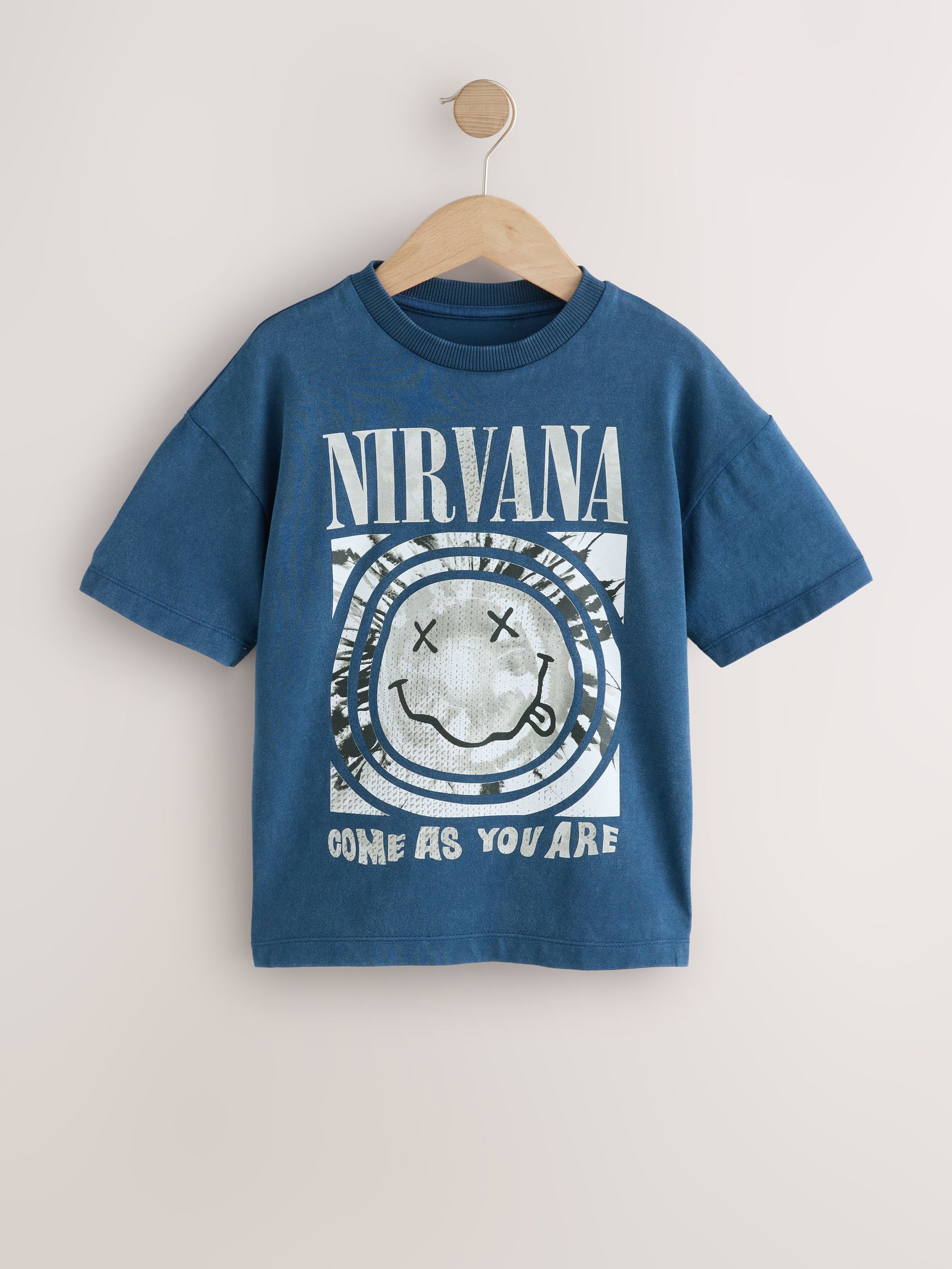 Indigo Blue Nirvana - T-shirt met bandje (3-16jr)