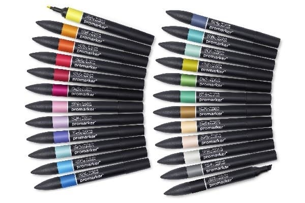 Winsor Promarker-sett 24stk, Art & illustration