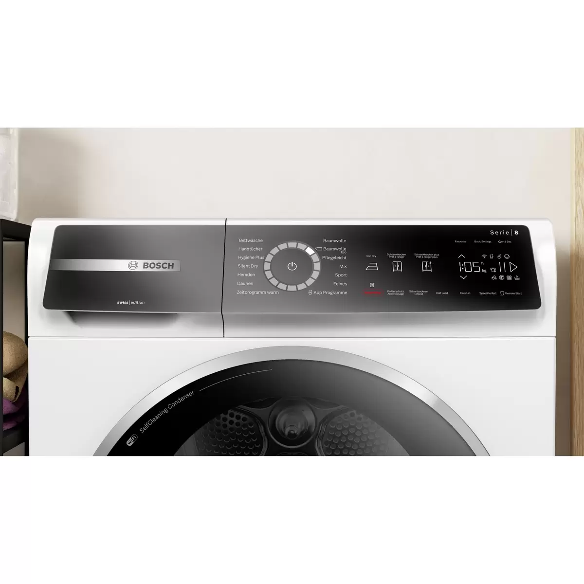 Wäschetrockner 9kg Bosch WQB246D0CH weiss