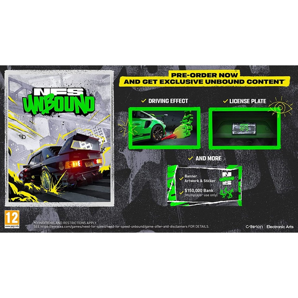 Need for Speed - Unbound- PlayStation 5