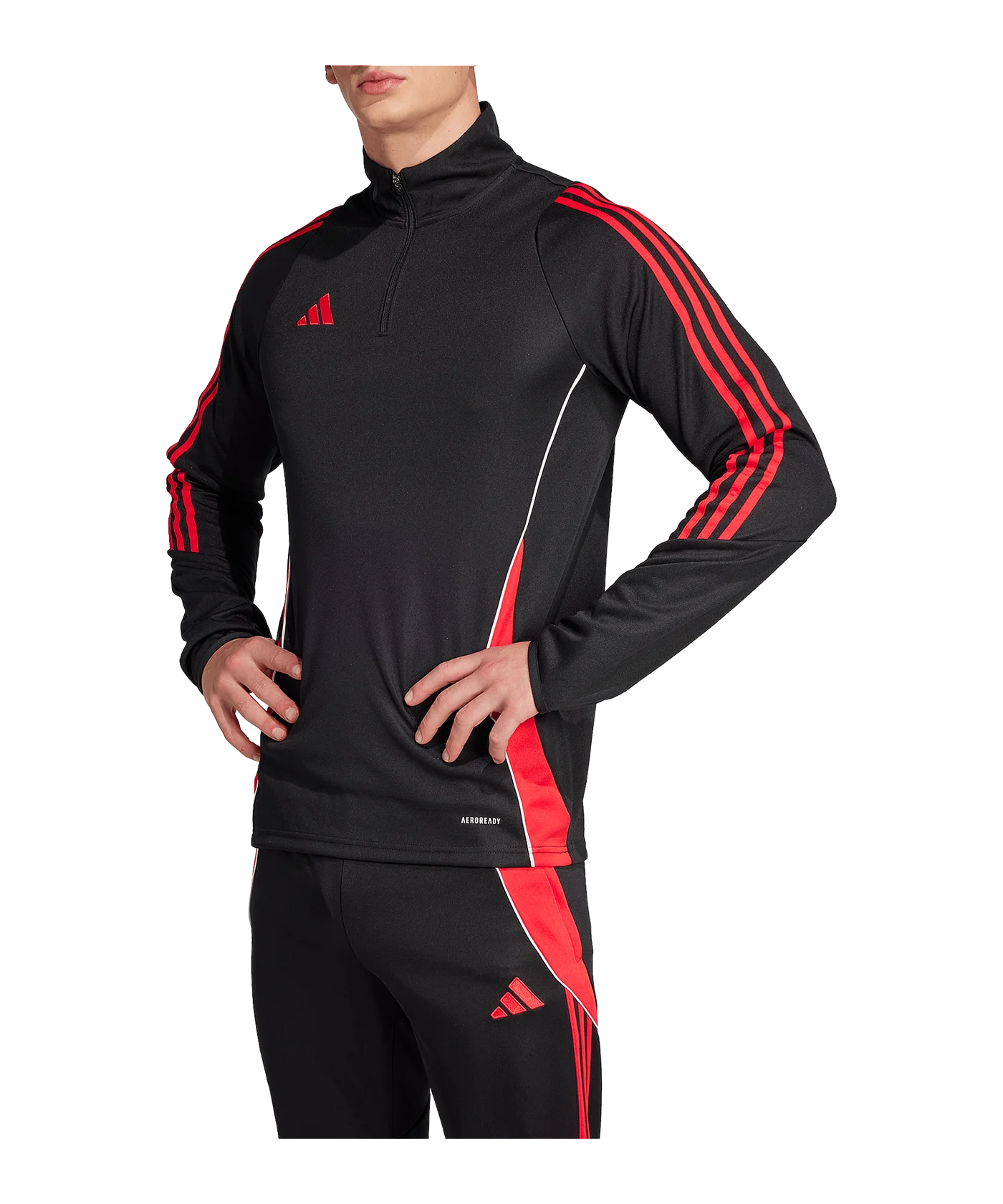 adidas Tiro 24 Sweatshirt Schwarz