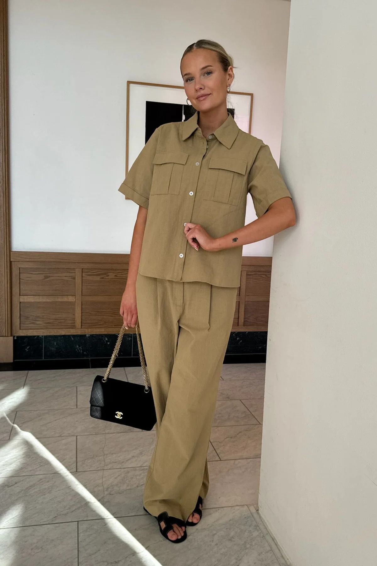 BYIC Celinaic Pants lkhaki light khaki