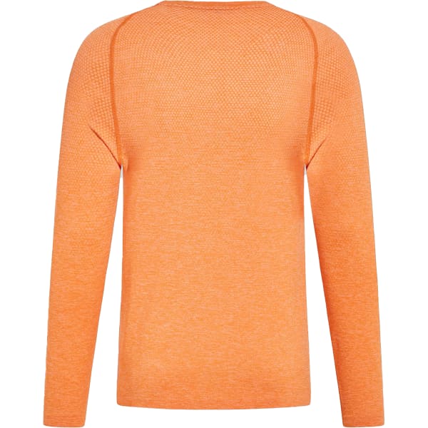T-shirt running ODLO TS CREW NECK L/S ESSENTIAL SEAMLESS ORIOLE MELANGE
