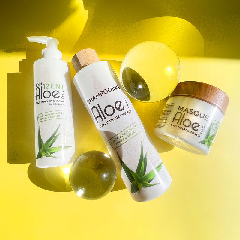 Shampooing pour tous types de cheveux Aloe Vera