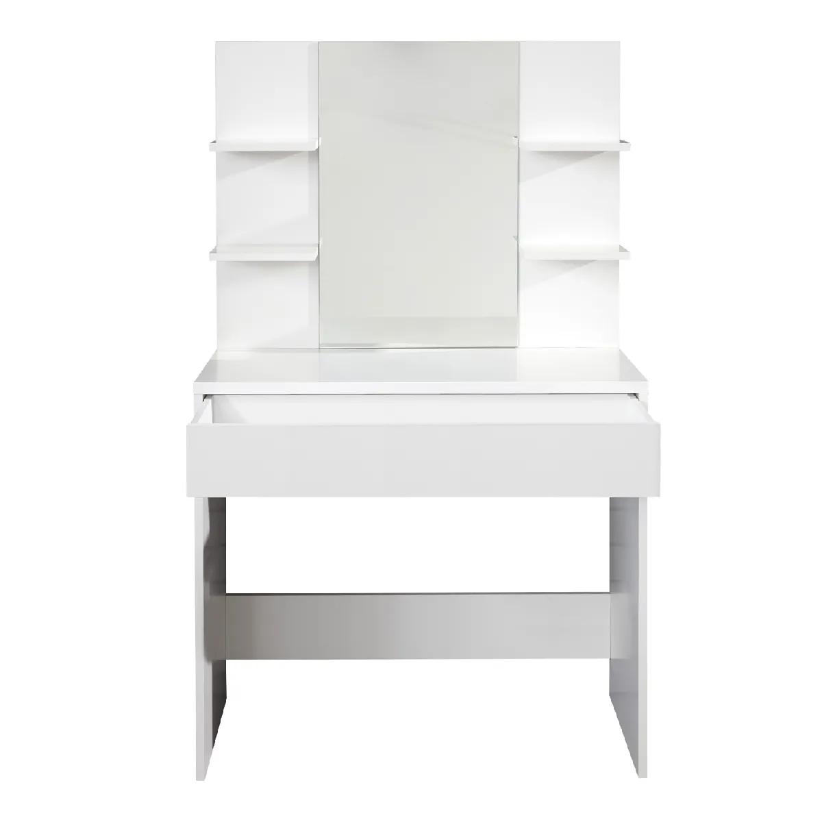 pegane Coiffeuse Design - Blanc Mat