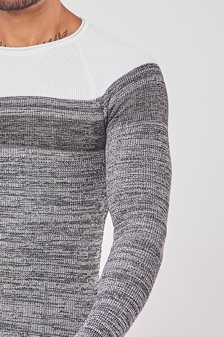Pull fin dégradé