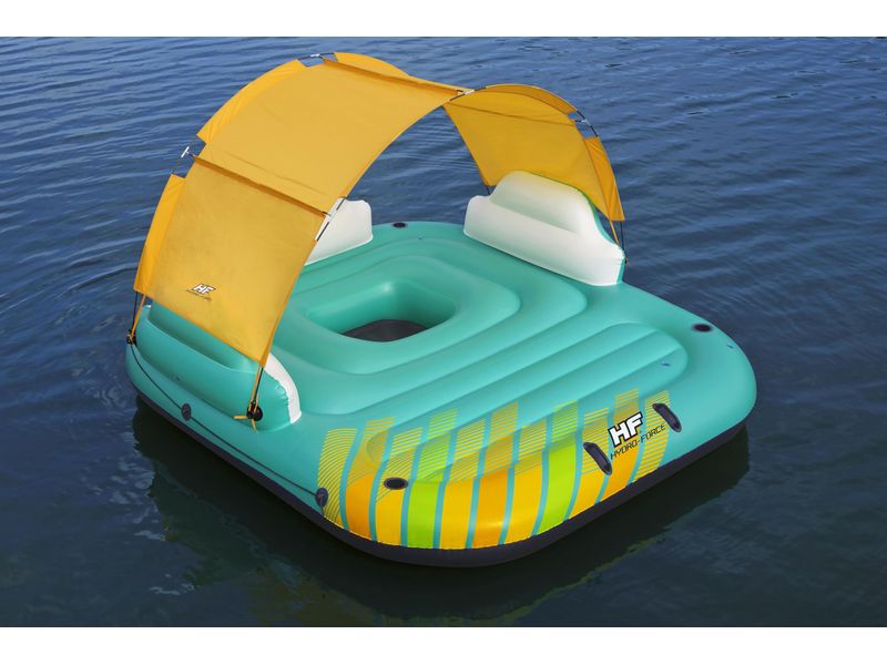 Bestway Sunny Lounge Island 300 x 275 cm Badeinsel für 5 Personen