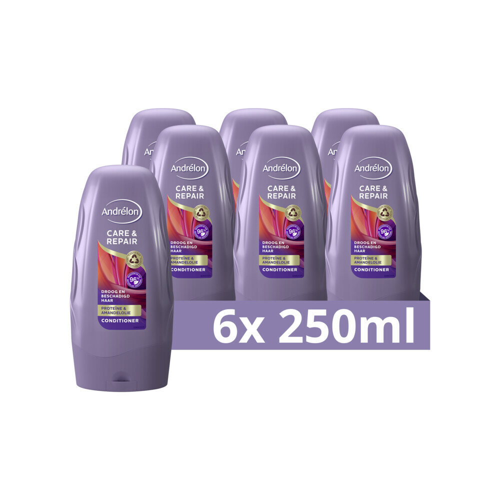 6x Andrelon Conditioner Care & Repair250 ml