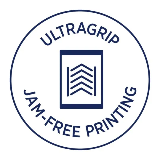 Universaletiketter Avery 67,7x70 mm hvid med Ultragrip - (100 ark x 12 stk.)