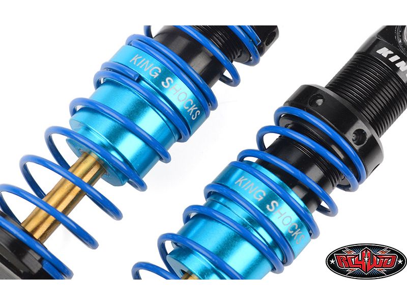 RC4WD Stossdämpfer King Off-Road Racing Shocks 70 mm, 2 Stü Aluminium Öldruckstossdämpfer für Off-Road RC-Modelle