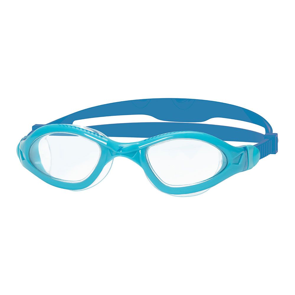 Zoggs TIGER LSR+ LIQUID SKIN RACE - Lunettes de natation blue blue reef/clear